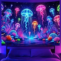 Tapisserie Murales Tortue De Mer Tenture Murale Océan Tapisserie 3D Tortue De Mer Tapisserie Decoration 130x150 Cm Tapisserie Tenture Murale Pour Salon Chambre