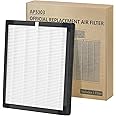 Xuande Replacement Filters with Pre-Washable Filter Compatible with AP3303 Air Purifier,Air Cleaner Filter 3 Stage True HEPA 
