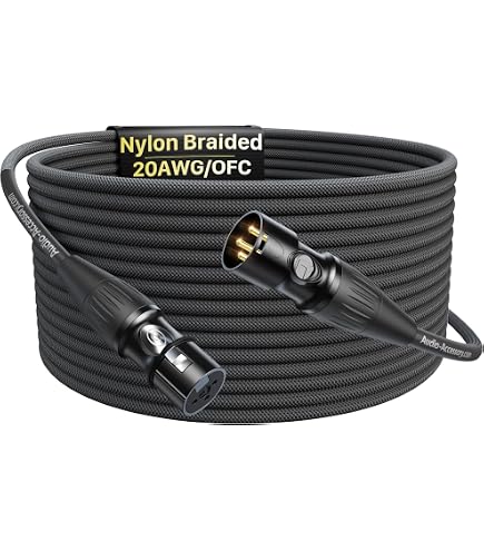Amazon.com: CANARE L-4E6S Microphone Cable, Quad Core, Black Bulk