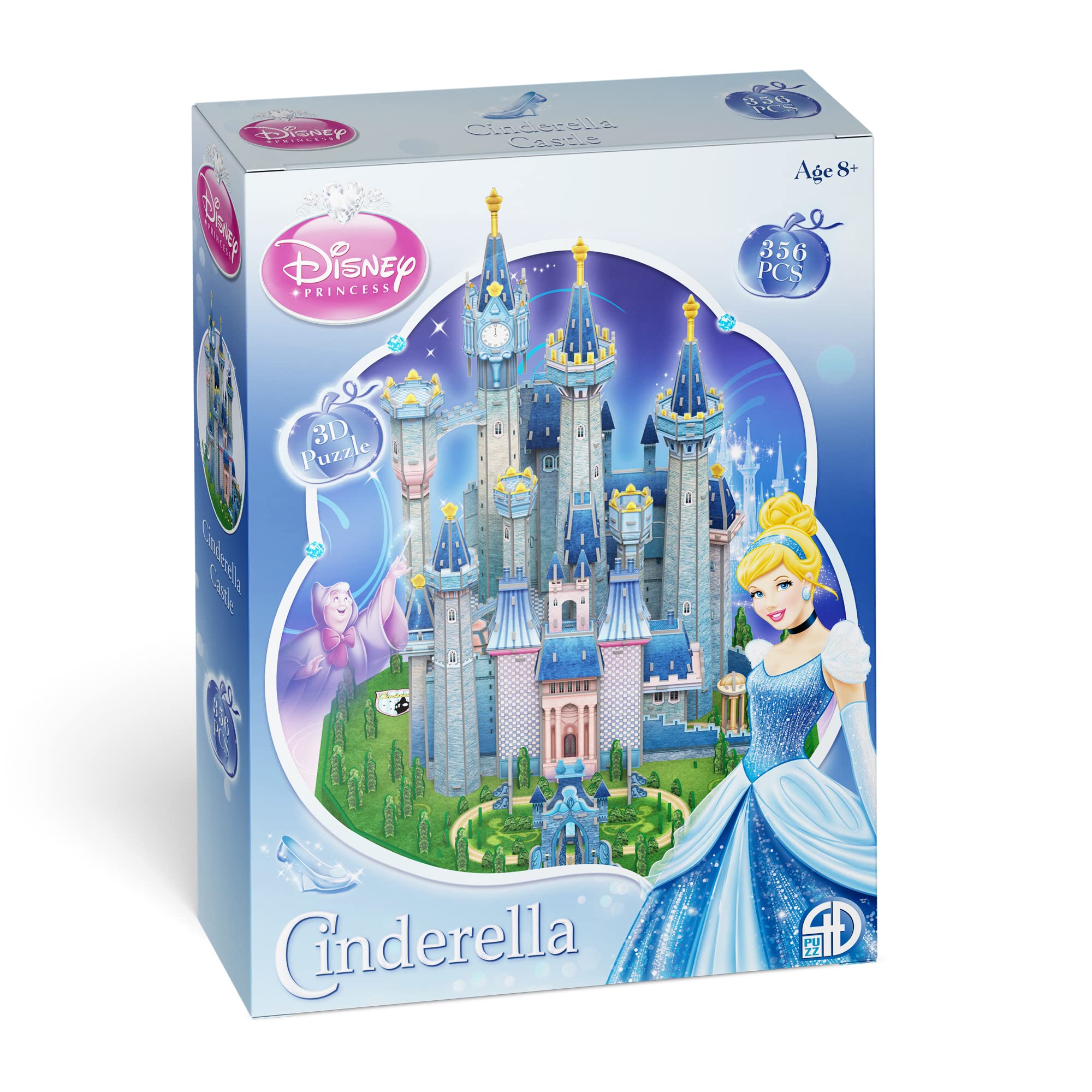 University Games Disney Cinderella Castle 3D Puzzle,U08550