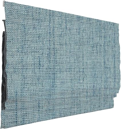 Amazon De Victoria M Ivora Raffrollo Faltrollo Rollo Fur Fenster Und Turen 160 X 175 Cm Blau