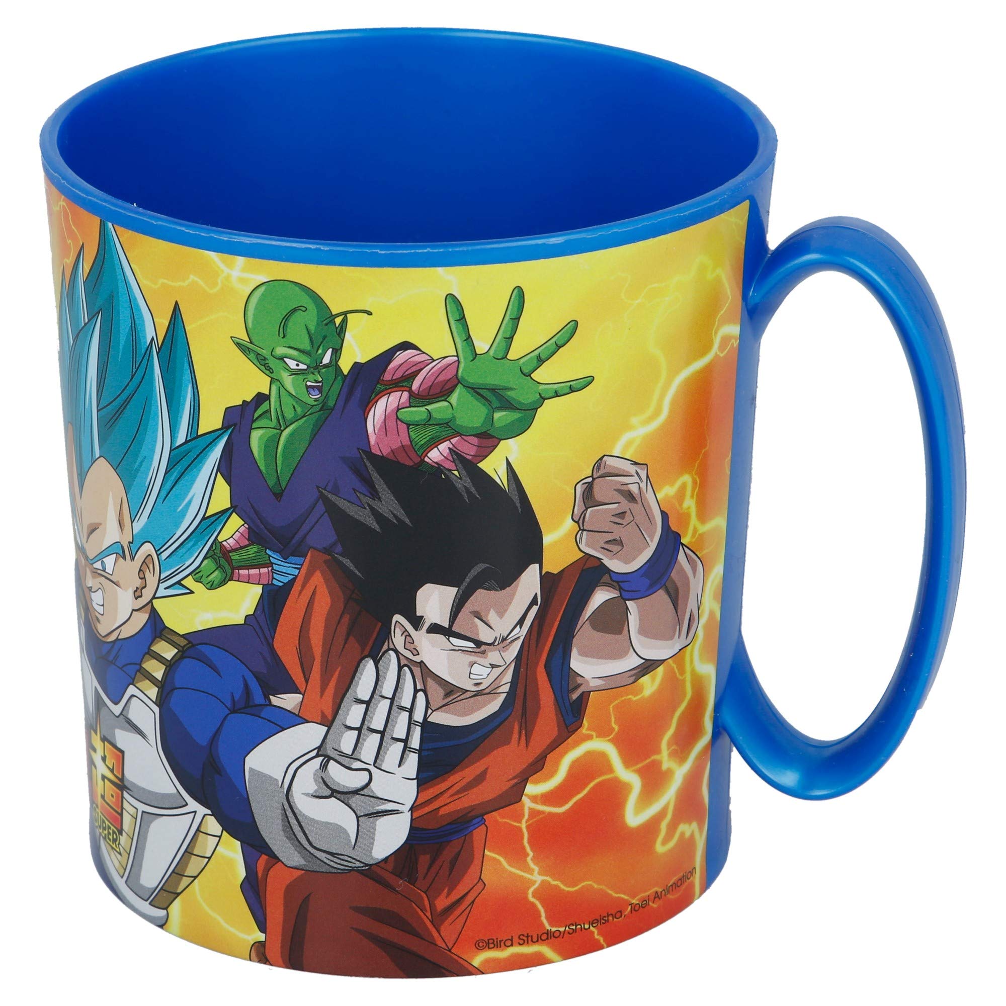 STOR 350ml Reusable Microwave Safe Plastic Cups for Kids - Dragon Ball