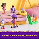 Dora Adventure Pack with Squirrel Tico Mini Playset 9 cm Figures Scooter view 8