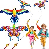 HENGDA KITE 2 Pack Fishing Rod Kite,for Kids and Adults,(13x8) in. | easy to fly,Excellent fabric and structure design,The pictures are beautiful in high definition,Suitable for beginners