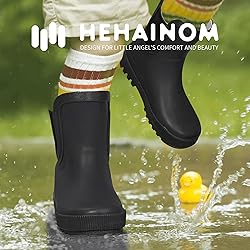 Hehainom Toddler Kids Rain Boots for Girls Boys