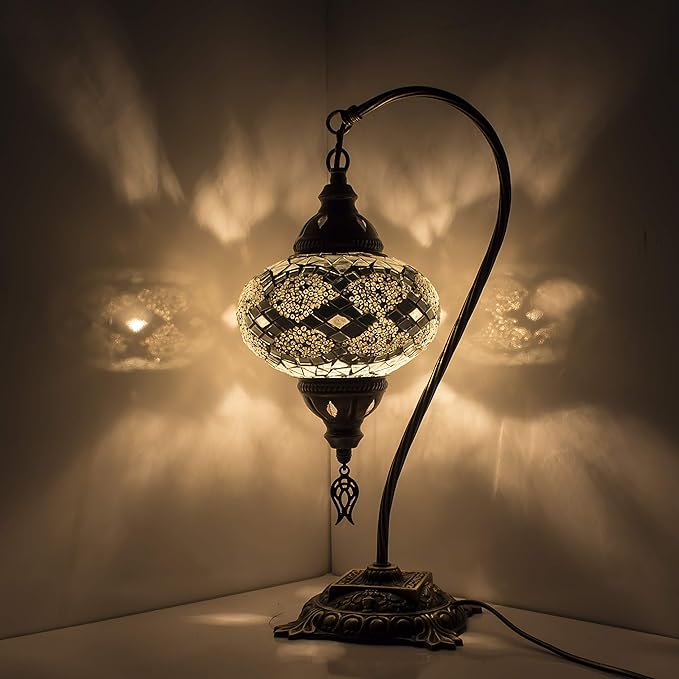 Turkish Lamp Mosaic Table Lamps Multicolor Turkey Lamp Shade Night