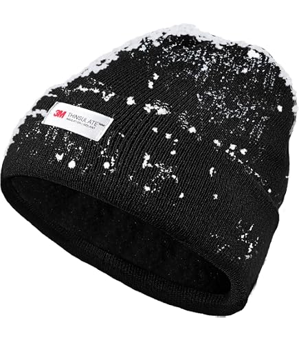 Beanie with Center Stud Detail, Acrylic Skullie for Winter MULIHU Skull Crossbones Beanie Hat for Men Women Winter Warm  main image 4