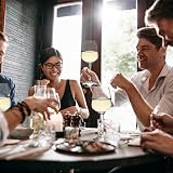 Homiu Large White Wine Glasses 12 x 330 ml Florence Crystal Glassware view 8