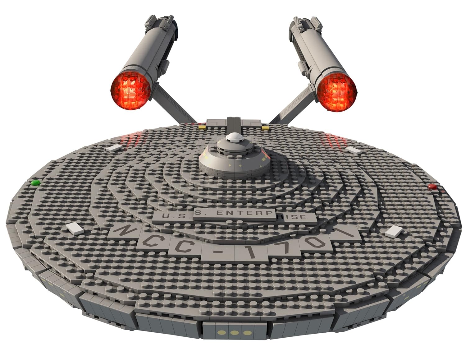 Enterprise Ncc 1701 Collector Construction Set Mattel Dph Mega Bloks Star Trek U S S