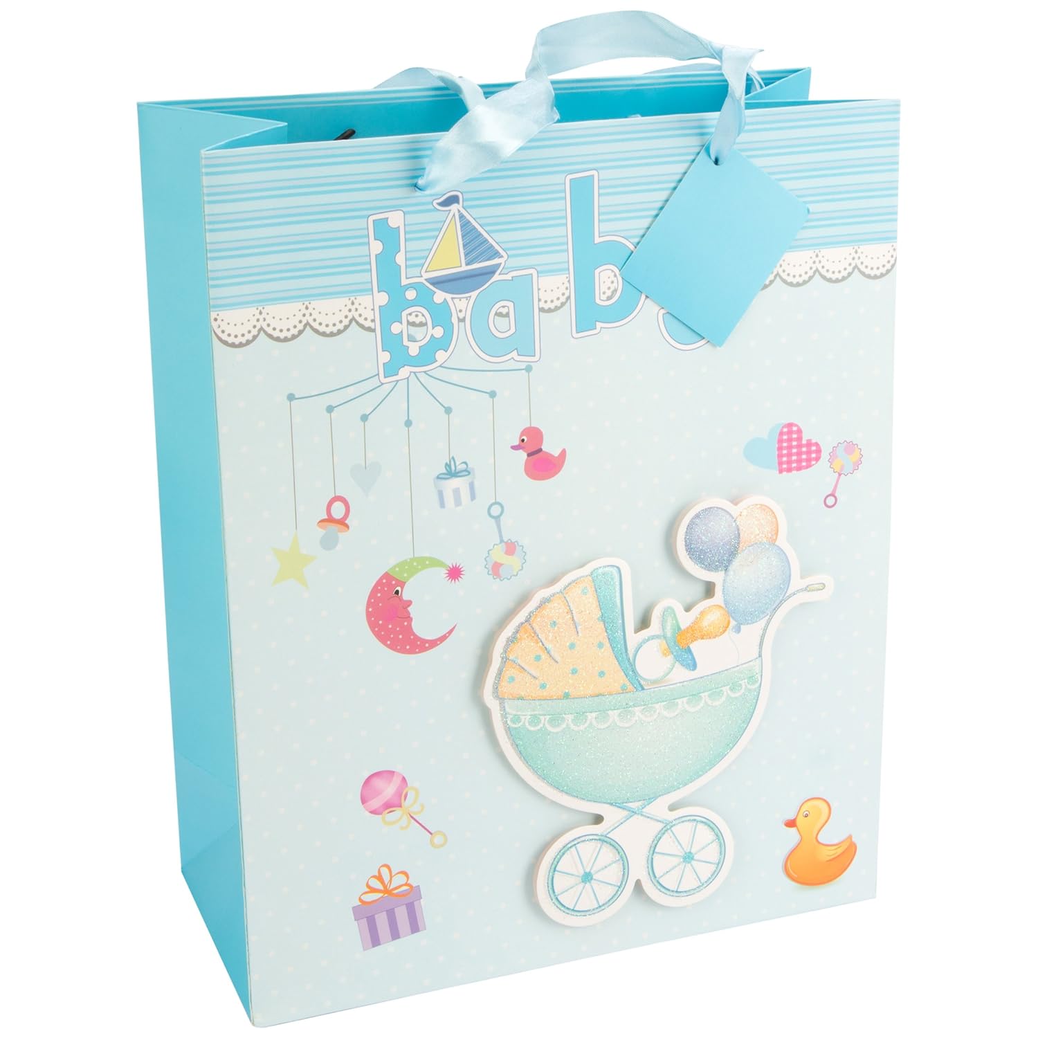 DKDS Collection Baby 3D Gift Bag, Crib Mobile, Blue Amazon.co.uk
