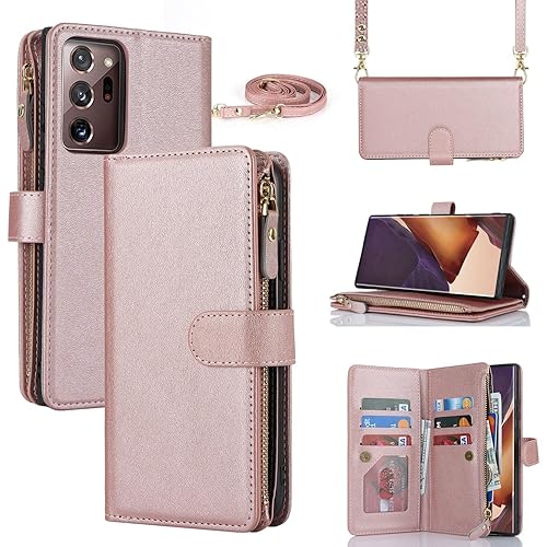 iCoverCase for Samsung Galaxy Note 20 Ultra Wallet Case with Card