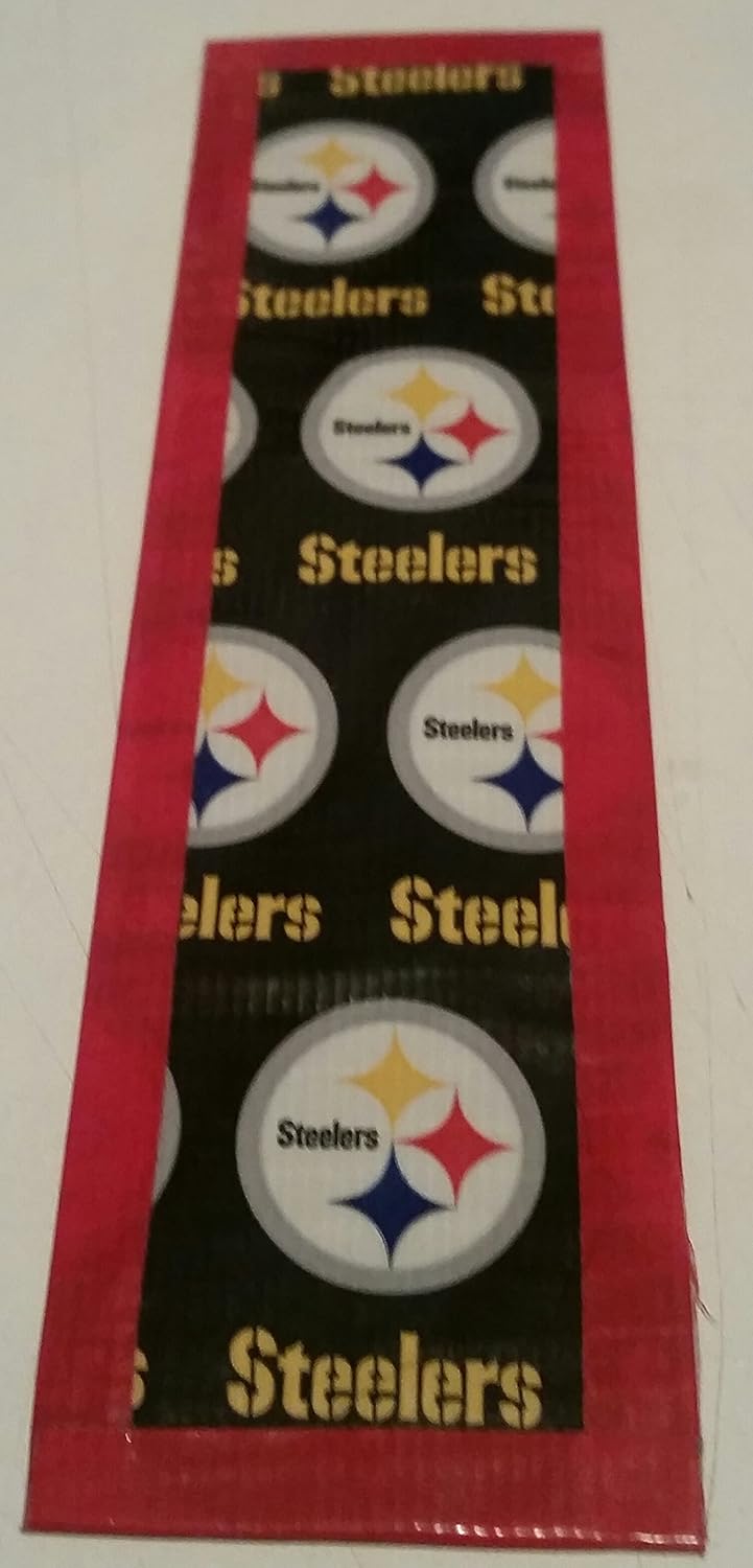 Pittsburgh Steelers NFL Duct Tape Book Mark