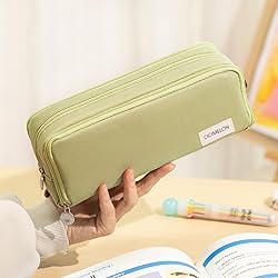 CICIMELON Large Capacity Pencil Case 3 Compartment