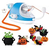 Caydo Automatic i Cord Knitting Machine F1 Pro for Fast DIY Handmade Crafts | Highly Efficient Hands-Free Electric Yarn Knitter, Powerful 3-Speed Adjustable, Create Various Fun iCord Festival Decorations