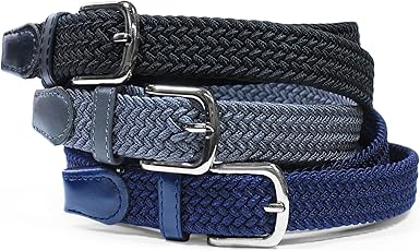 ladies woven belt
