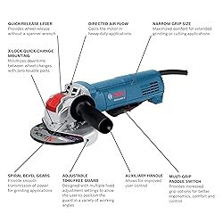 Bosch GWX10-45PE 4-1/2 In. X-LOCK Ergonomic Angle