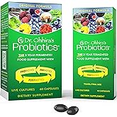 Dr. Ohhira's Probiotics, Original Formula, 60 Caps with Bonus 10 Capsule Travel Pack - 13 Probiotic Strains with Prebiotics and Postbiotics