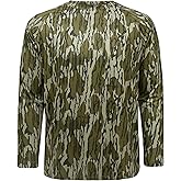 Mossy Oak Camo Hunting Shirts for Men Long Sleeve