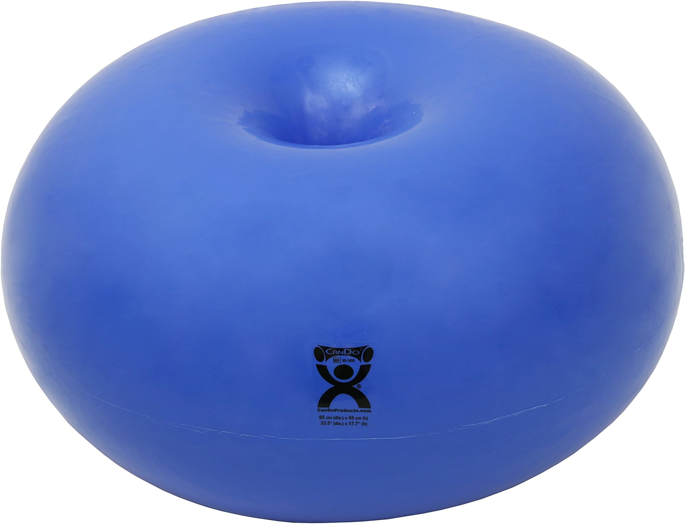 CanDo Donut Exercise, Workout, Core Training, Swiss Stability Ball for Yoga, Pilates and Balance Training in Gym, Office or Classroom