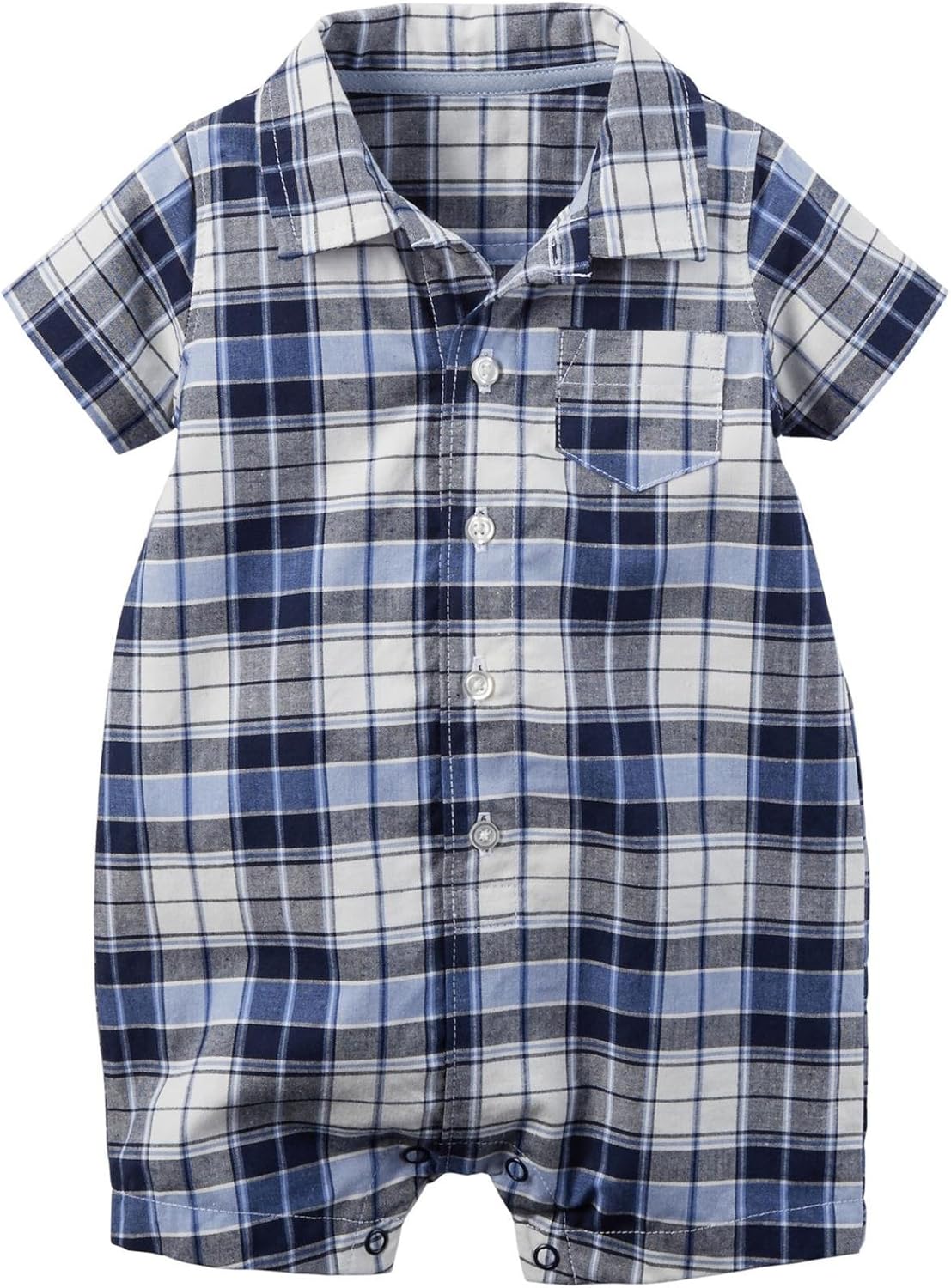 baby boy navy romper