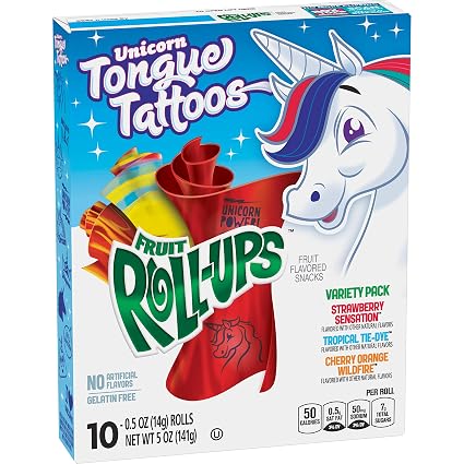 Betty crocker Fruit roll-ups Fruit flavored snacks variety pack - 10 ct (016000189102)