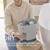 Shnuggle Ellie Bath Toy Storage Scoop Organiser Drip Tray 98% Recycled view 5