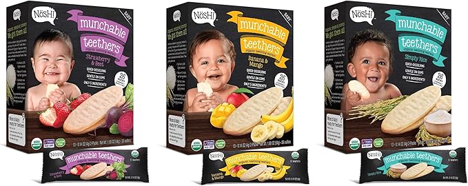 nosh teething wafers