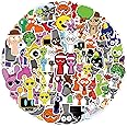 100Pcs Sprunki Incredibox Sticker for Teen, Cute Music Game Waterproof Vinyl Stickers for Teen Kids Adult Water Bottle, Laptop, Phone, Computer, Guitar, Notebook