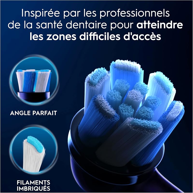 Brossettes de Rechange Ultimate Clean, lot de 6, Noires