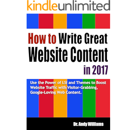 How To Write Great Website Content In 17 Webmaster Series Book 3 1 Williams Dr Andy Ebook Amazon Com