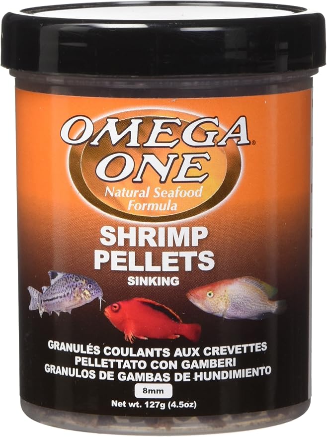OMEGA One Shrimp Pellet 4.5oz Amazon.ca Pet Supplies