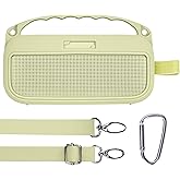 Lebakort Silicone Cover Compatible with Bose New SoundLink Flex 2nd Gen/Bose SoundLink Flex Portable Speaker (Citrus Yellow Cover)