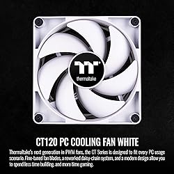 Thermaltake CT120 PC Cooling Fan White