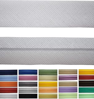 Roban Fashion Baumwoll Schrägband 25mm breit Textilband Blende in 24 Farben