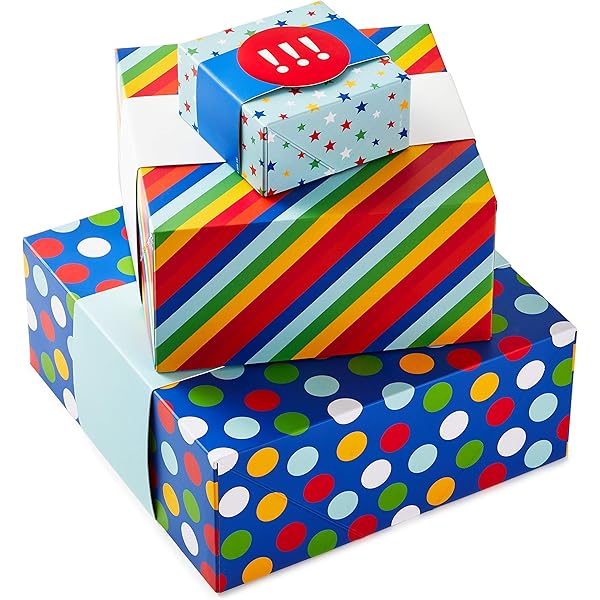 Amazon.com : Dispowreath 4 Pcs Birthday Gift Boxes with Lids