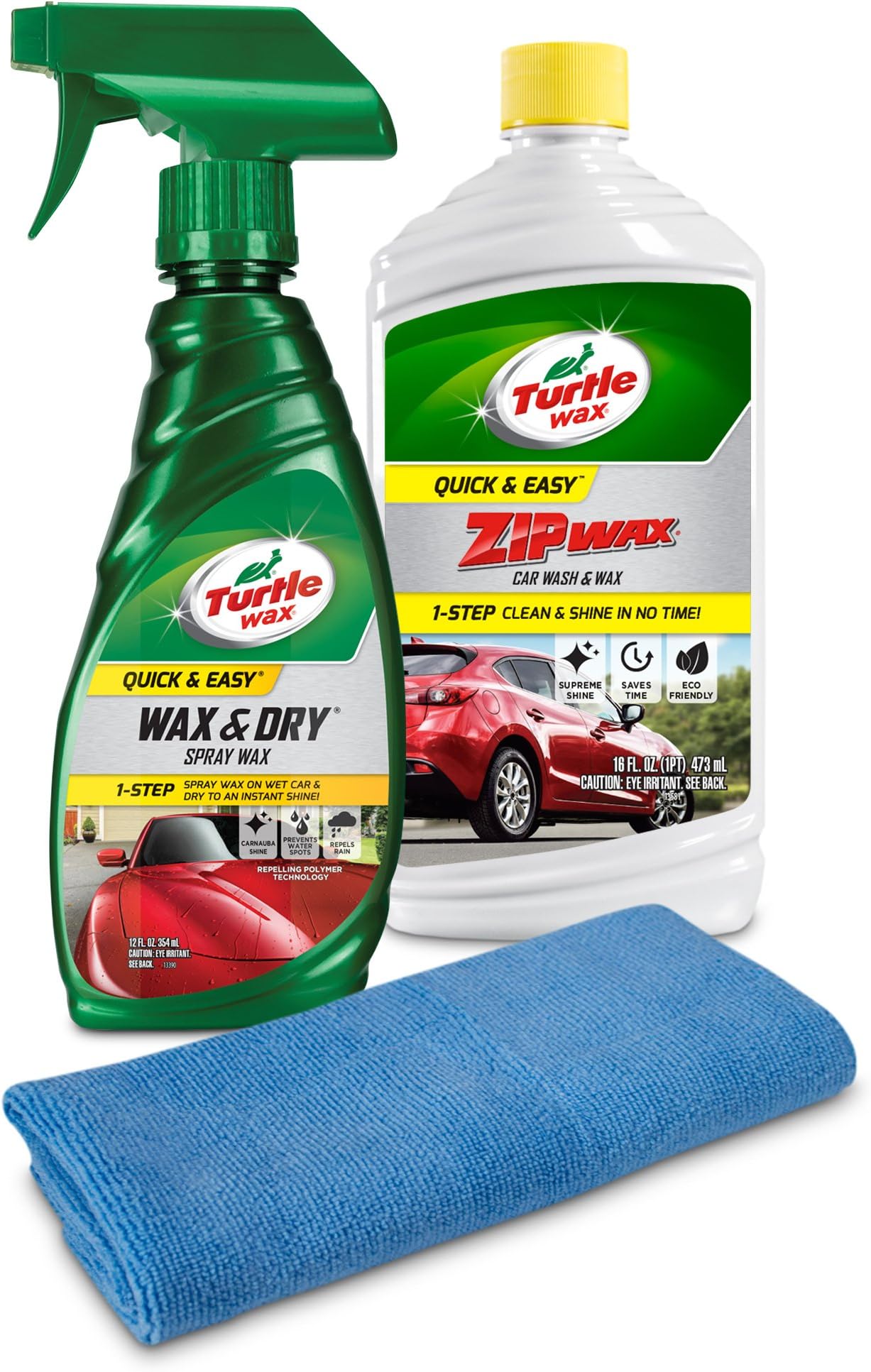 Turtle Wax 50823 Quick & Easy Wash & Wax Kit, 28. Fluid_Ounces Pricepulse