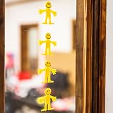 SHATCHI 30 Yellow Stretchy Men Party Bag Fillers Kids Gifts Unisex view 5