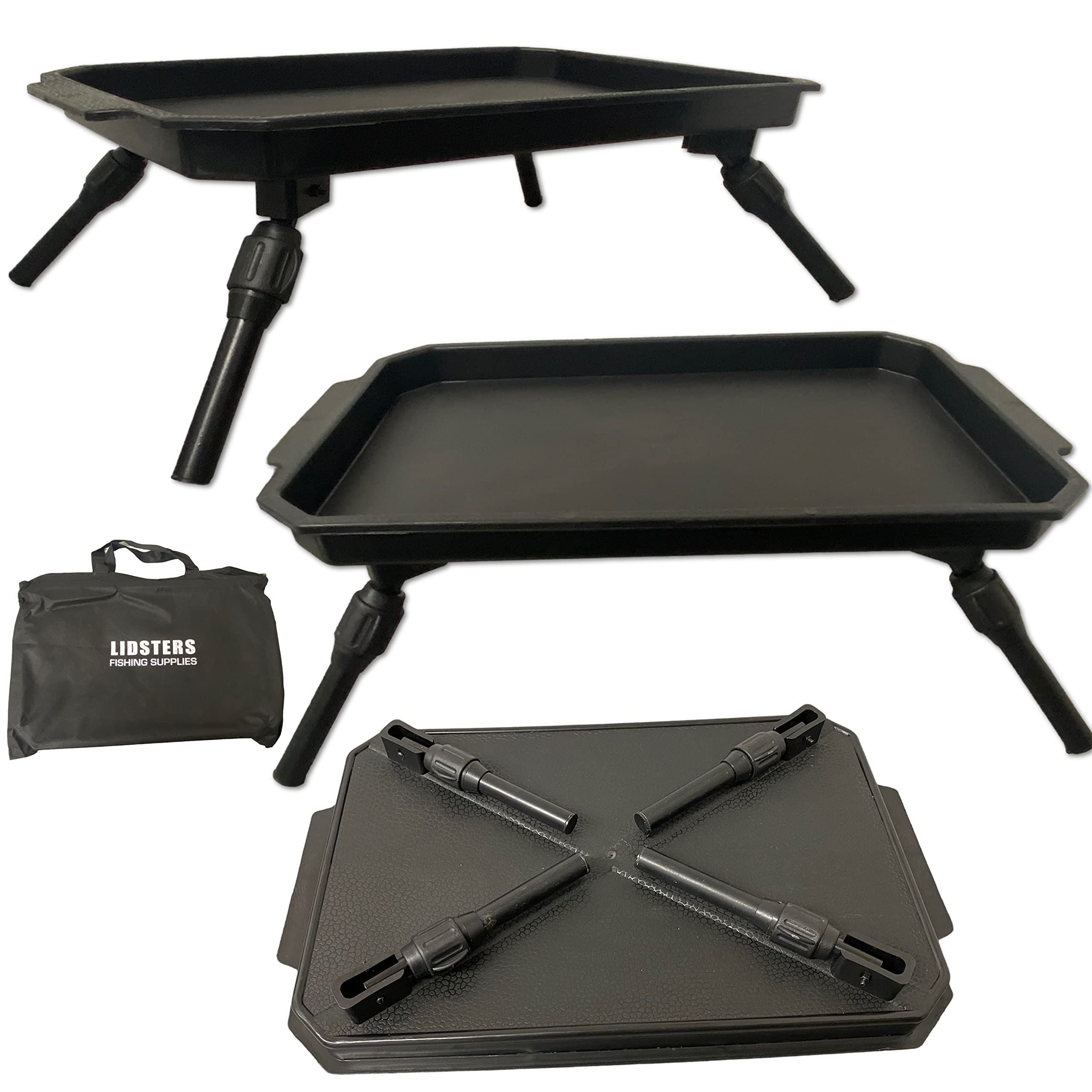 Plastic Fishing Bivvy Bait Table Carp Coarse Tackle Lightweight