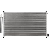 SCITOO 3965 Air Conditioning A/C Condenser for Honda &amp; Acura Model | Direct Fit A/C Condenser Compatible with Civic 1.5L/1.8L/2.4L 2012-2015 &amp; Acura ILX 1.5L/2.0L 2013-2015, 2.4L 2013-2018
