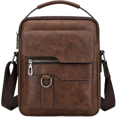 best mens shoulder bag for travel Lightweight Small Casual Messenger Bag Traveling theft pocket tomtoc - Navigator-T24 One Shoulder