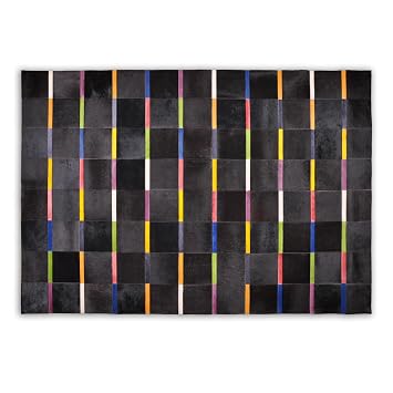 Amazon De Livorio Designer Patchwork Kuhfell Teppich B120 X