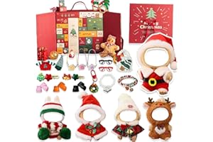 OTozuo Designer Clothes for Dolls Accessories15cm /17cm Doll Clothing Set Replacement Pink Outfit 5Pcs Set (24-Day Advent Calendar Gift Box)