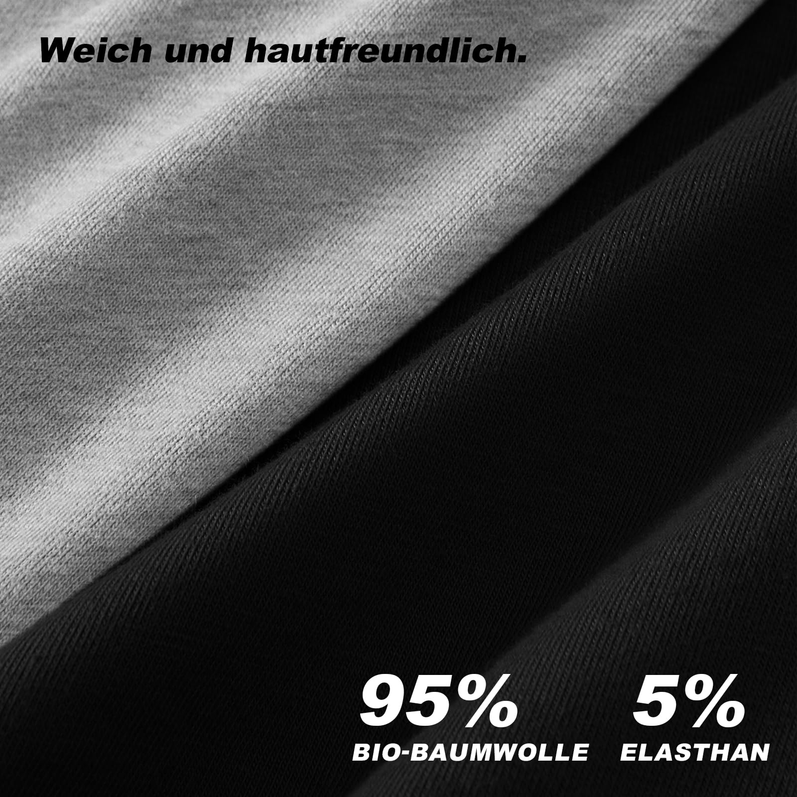 QINCAO Boxershorts Herren 6er Pack Männer Unterwäsche Unterhosen Men Retroshorts Boxer Baumwolle 4