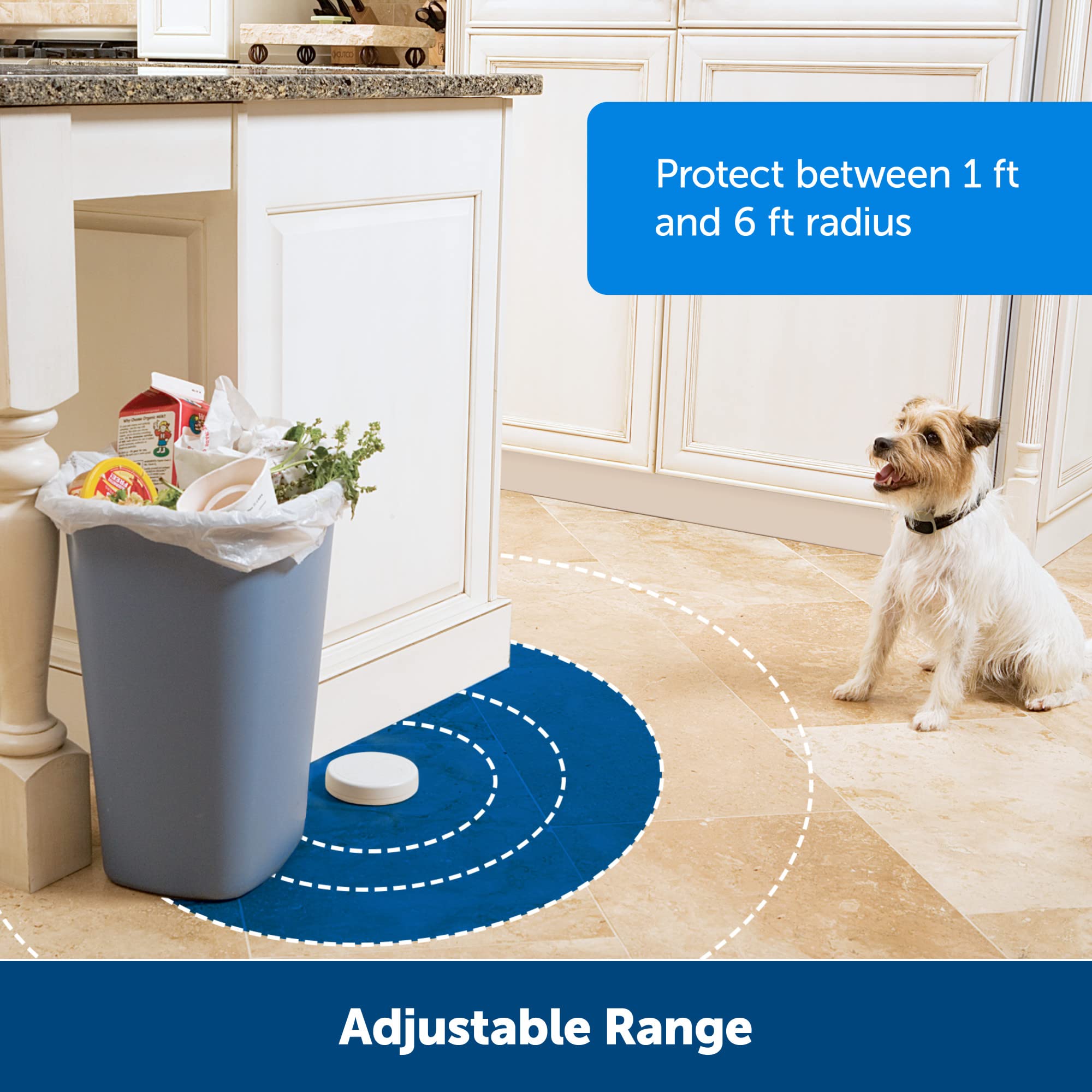 PetSafe Pawz Away Indoor Wireless Pet Barrier, Electric Training System for Dogs & Cats with Receiver Collar