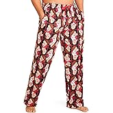 Disney Mens Pajama Pants Comfy Lounge Pants with Pockets Soft Loungewear Sleepwear Casual PJs Nightwear Gifts for Men