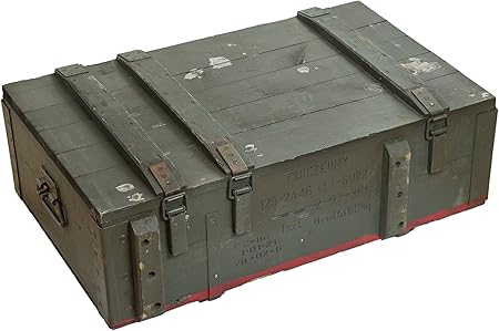 Caja de municiones AD81 de aproximadamente 83 x 53 x 30 cm caja de almacenamiento caja