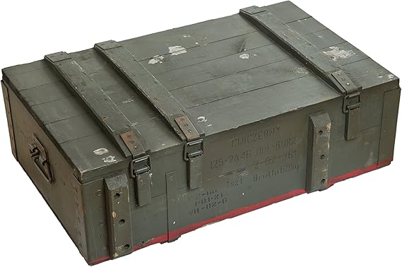 Caja de municiones AD81 de aproximadamente 83 x 53 x 30 cm caja de