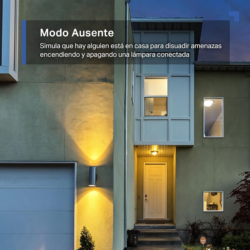 P100 (4-Pack) - Enchufe Inteligente WiFi, Programable, Control App/Voz