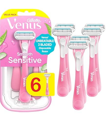 Amazon.com: Gillette Venus Oceana 3 Blade Disposable Women's
