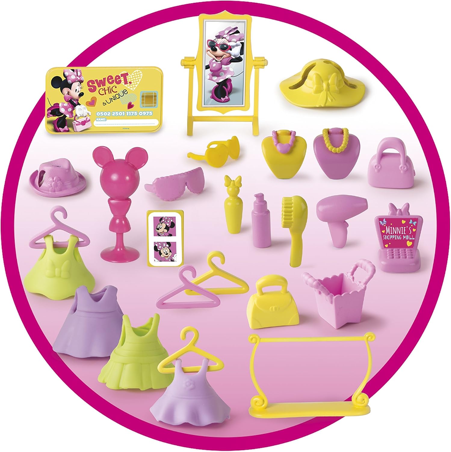 minnie mouse shopping mall playset